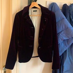 Vintage Jcrew Velvet blazer